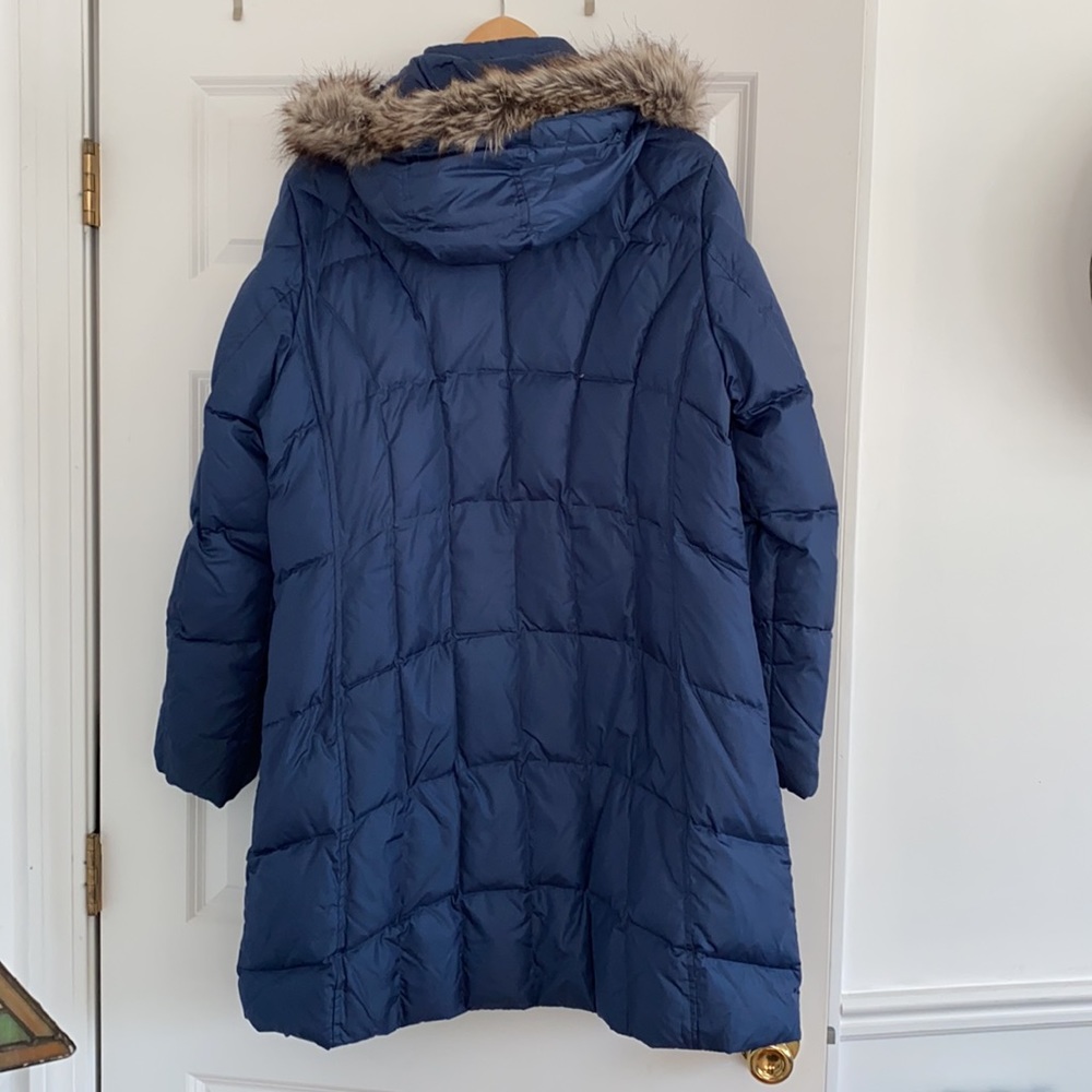 Blue Eddie Bauer Down Jacket - Picture 2 of 9
